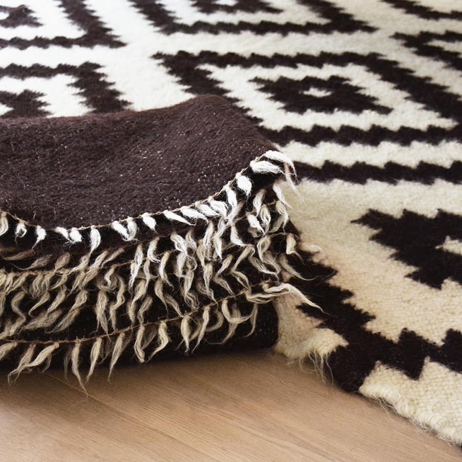 Wollen Vloerkleed - Pichni Dark Brown